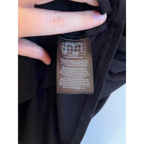 GUESS Ruched Sheer Mesh Long Sleeve Top - Picture 5 of 7